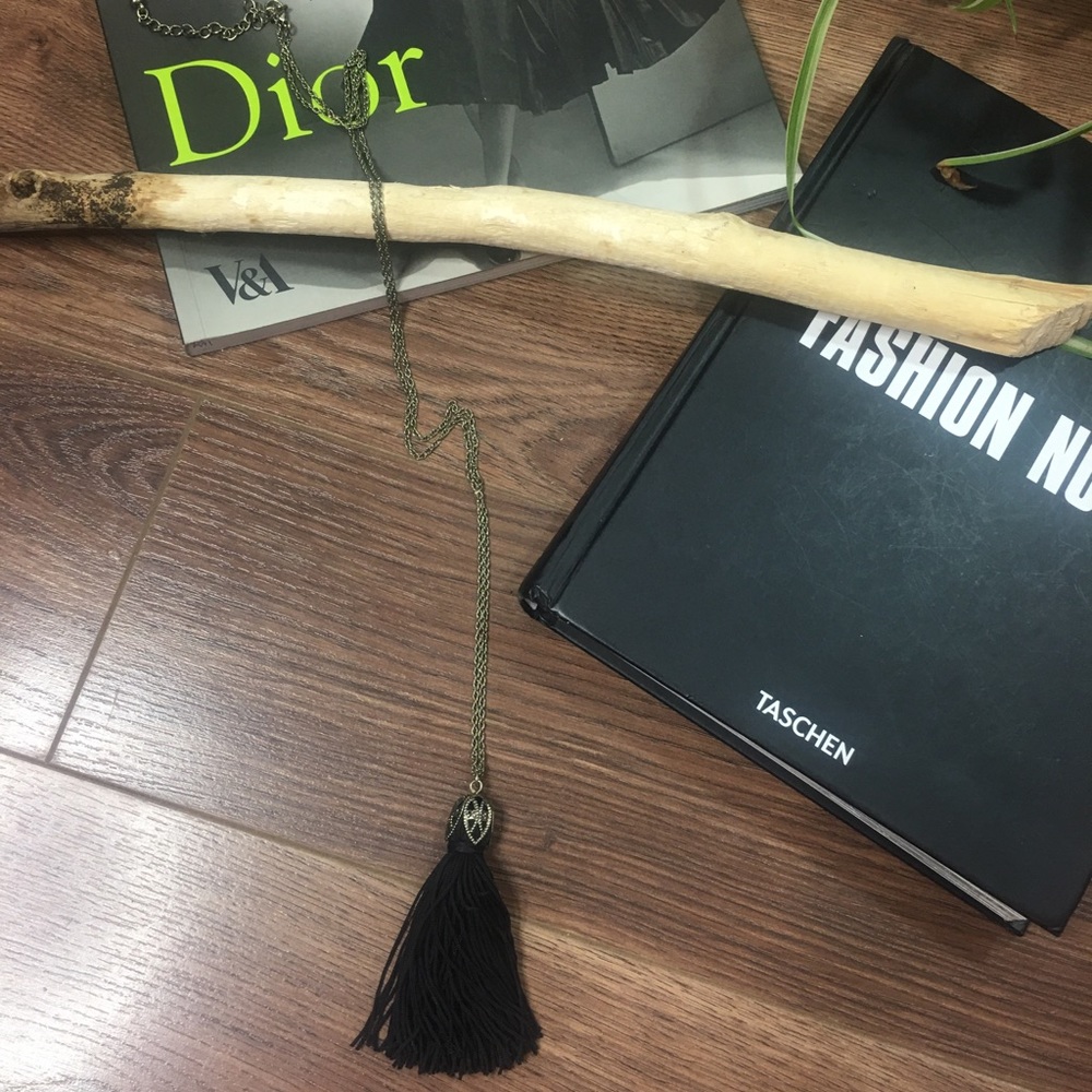 Long Tassel Necklace to Add to Your Summer Style
